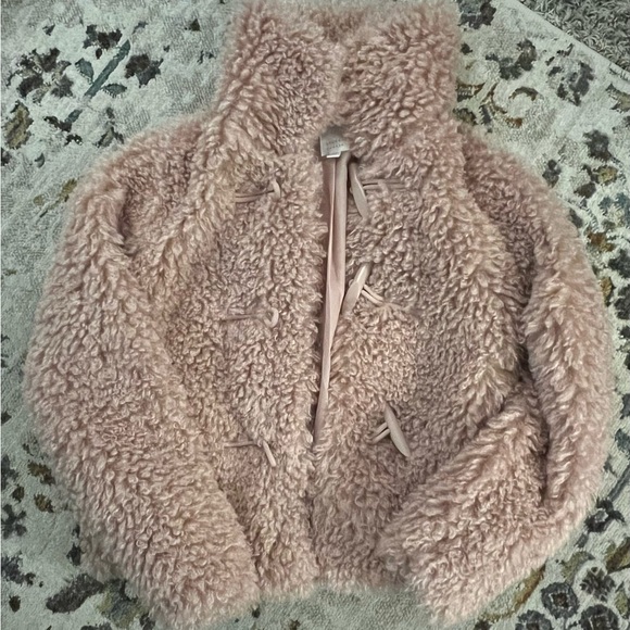 LC Lauren Conrad Pink Puffer Jacket - Picture 1 of 3